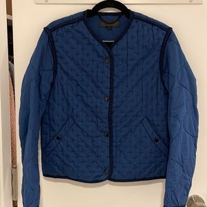 Rag & Bone Quilted Cotton Denim Jacket XXS